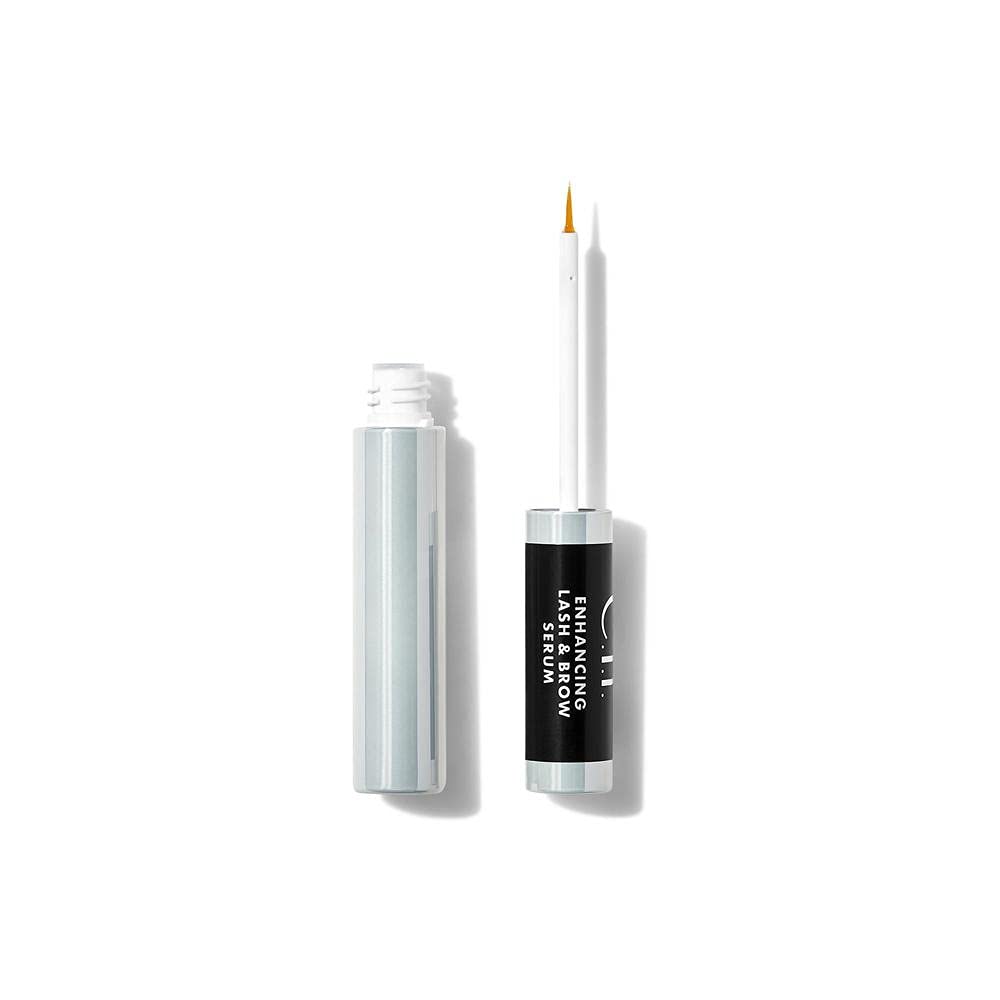 e.l.f. Enhancing Lash & Brow Serum. Promotes Longer-Looking Lashes & Brows. Nourishing & Conditioning Formula. Clear. 0.12 Fl Oz (3.5mL)