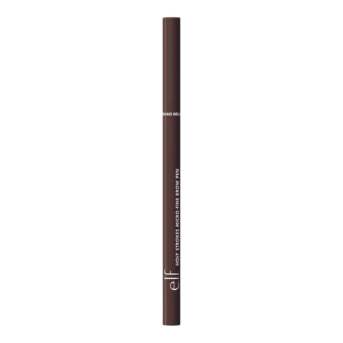 e.l.f. Holy Strokes Micro-Fine Brow Pen. Liquid Waterproof Eyebrow Makeup For Detailing & Adding Dimension. Vegan & Cruelty-Free. Dark Brown