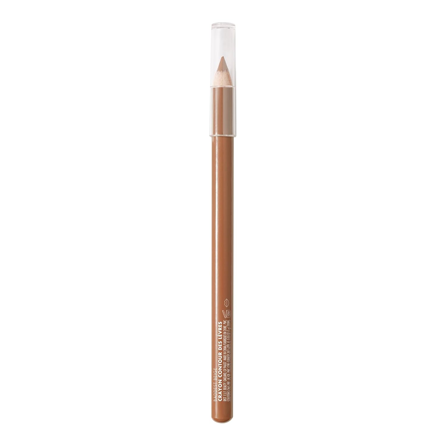 e.l.f. Cream Glide Lip Liner. Creamy High-Pigment. Baddest Beige | Semi-Matte Finish. Creamy Application. Smooth Glide Lip Pencil. Defines & Shapes. Vegan & Cruelty-Free