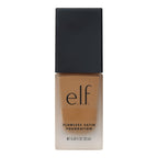 e.l.f. Flawless Satin Foundation. Lightweight & Medium Coverage. Semi-Matte Finish. Vegan & Cruelty-Free. Linen. 0.68 Fl Oz (20mL)