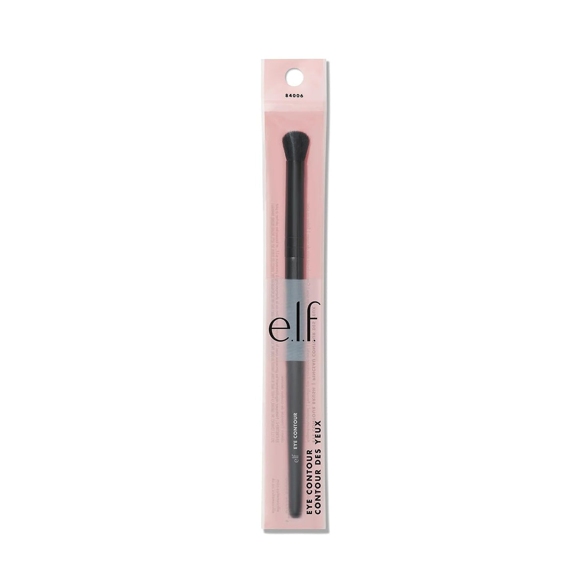 e.l.f. Eye Contour Brush. Absorbent Brush With Soft. Synthetic Bristles For Providing Extra Definition. Vegan & Cruelty-Free