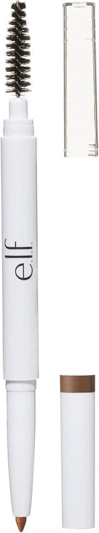 e.l.f. Instant Lift Brow Pencil. Dual-Sided. Taupe | Retractable Precision-Tip Brow Pencil with Grooming Spoolie for Buildable Natural-Looking Color. Vegan & Cruelty-Free