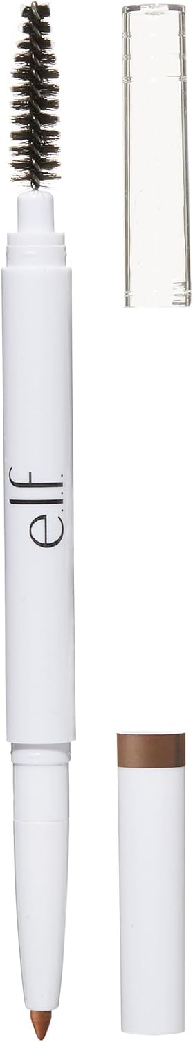 e.l.f. Instant Lift Brow Pencil. Dual-Sided. Taupe | Retractable Precision-Tip Brow Pencil with Grooming Spoolie for Buildable Natural-Looking Color. Vegan & Cruelty-Free