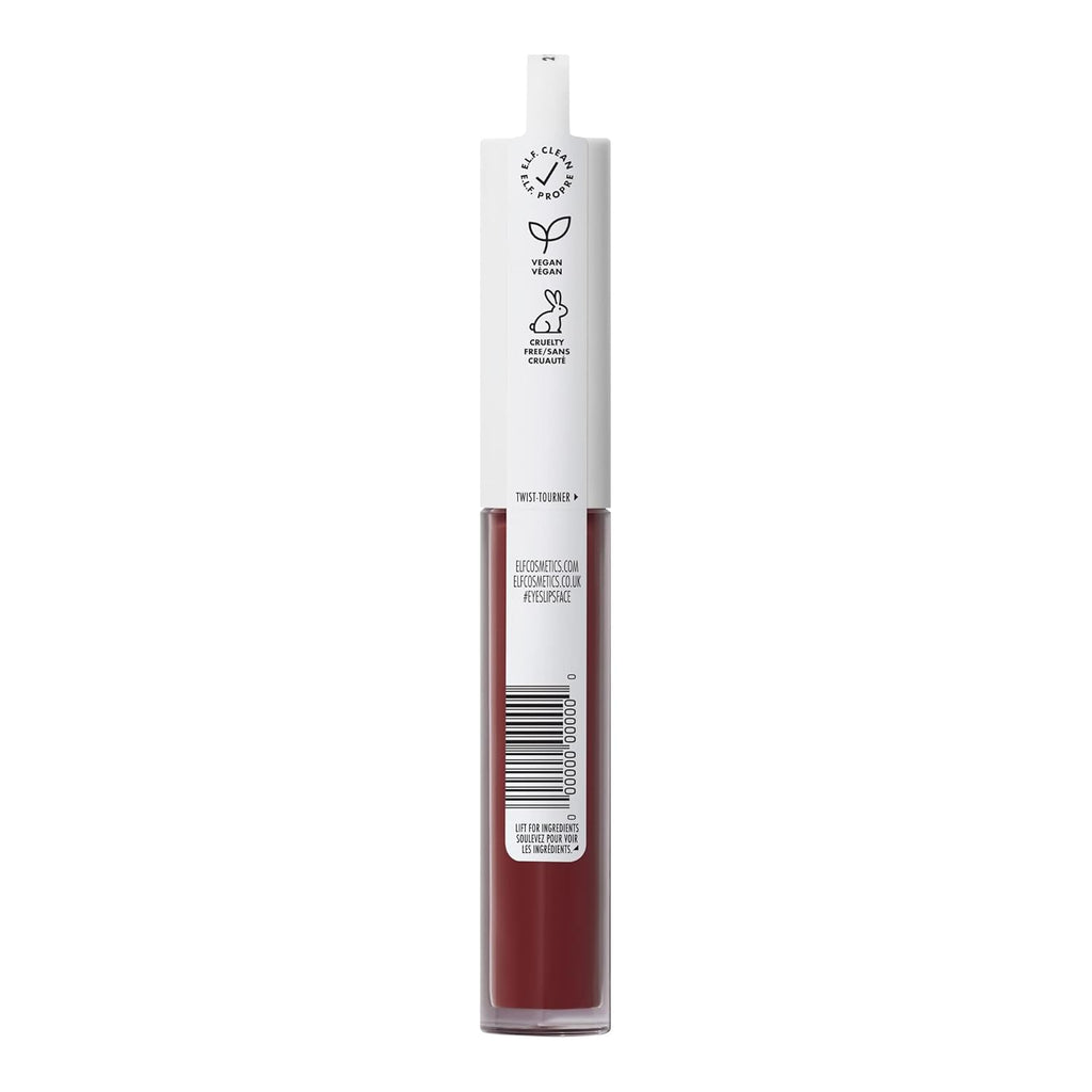 e.l.f. Lip Lacquer. Black Cherry | Hydrating Lip Gloss. Non-Sticky Ultra-Shine with Vitamin A & E. Vegan & Cruelty-Free