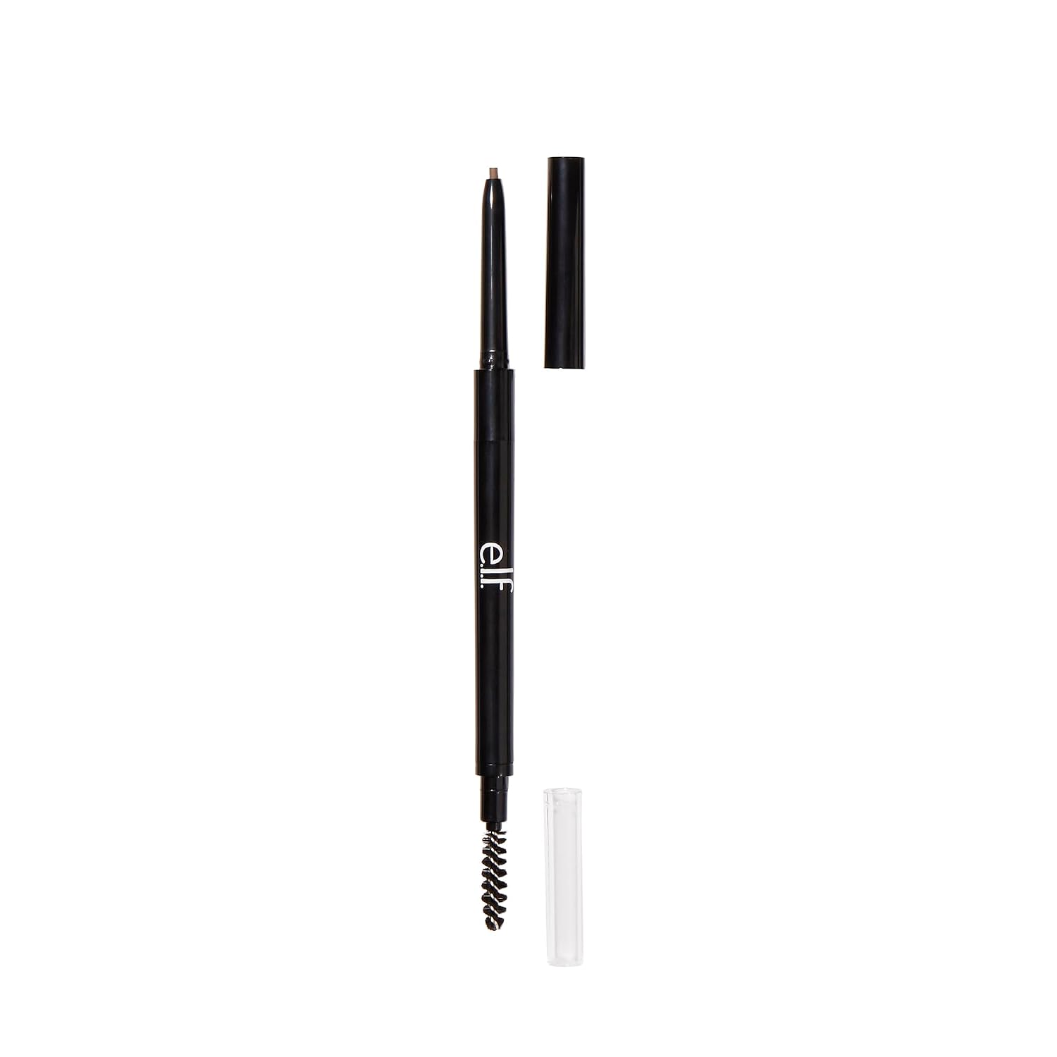 e.l.f. Ultra Precise Brow Pencil. Dual-Ended. Ultra Fine Tip Defines & Fills Eyebrows. Creamy Formula. Vegan & Cruelty-Free. Cool Brown