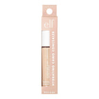 e.l.f. Hydrating Camo Concealer. Full Coverage. Light Ivory | Satin Finish. Under-Eye & Blemish Coverage. Hydrating Formula. Long-Lasting Wear. Non-Creasing. Vegan & Cruelty-Free