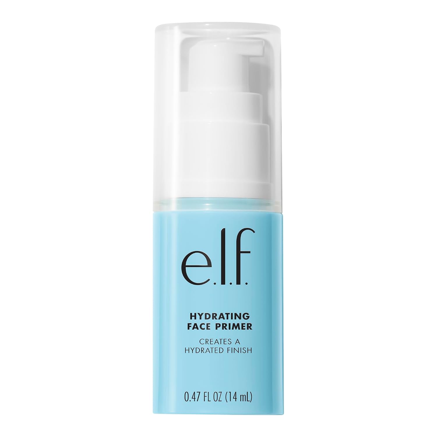 e.l.f. Hydrating Face Primer. Moisturizing Makeup Base. Smooths Pores & Fine Lines. Long-Lasting Wear. Preps Skin for Foundation Application. Large