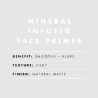 e.l.f. Mineral Infused Face Primer. Primer For A Smooth Foundation Base. Fills In Fine Lines & Refines Complexion. Vegan & Cruelty-free. Large