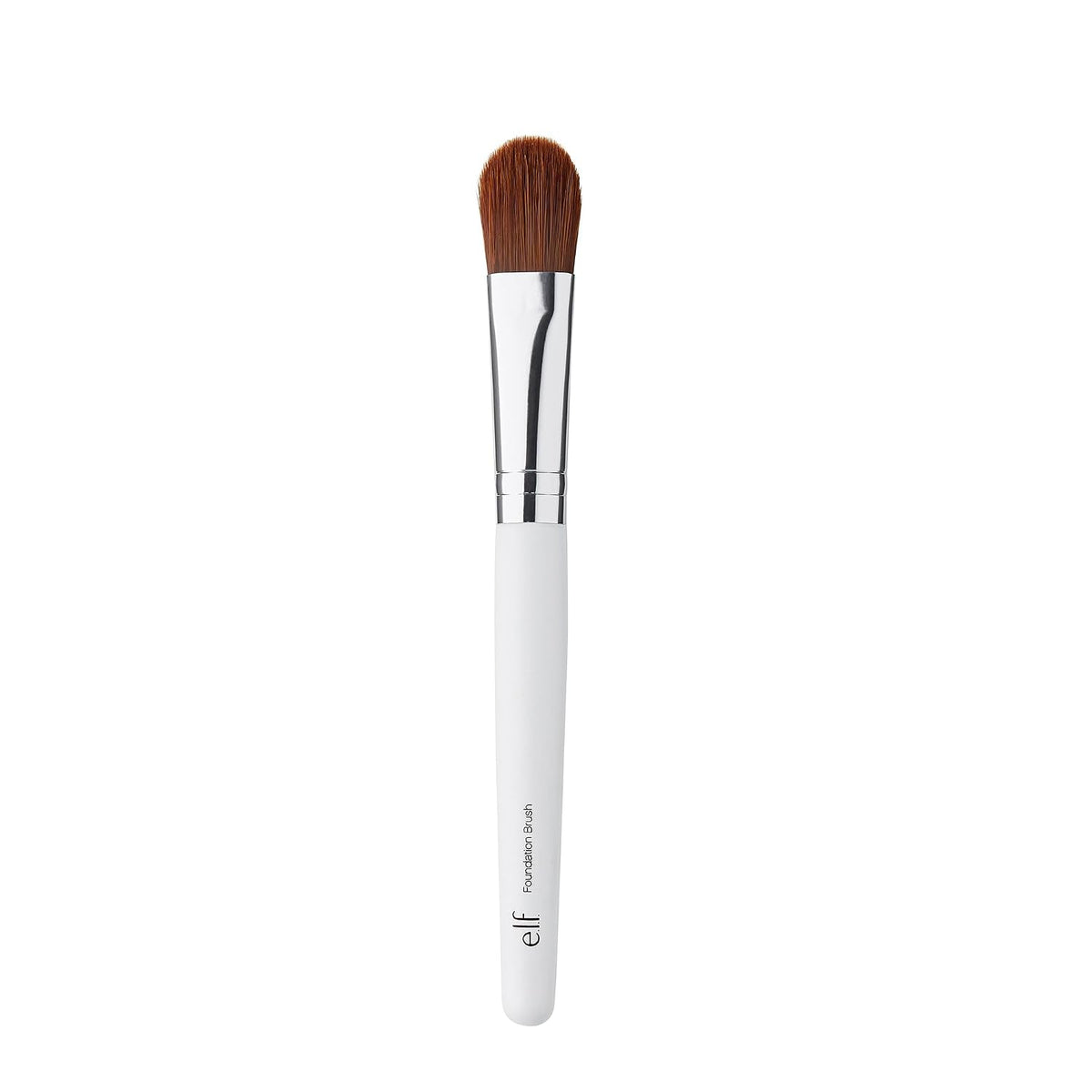 e.l.f. Foundation Brush. Tapered Face Makeup Brush For A Flawless. Ultra-Smooth. Poreless Finish. For Cream Or Liquid Formulas. Vegan & Cruelty-Free