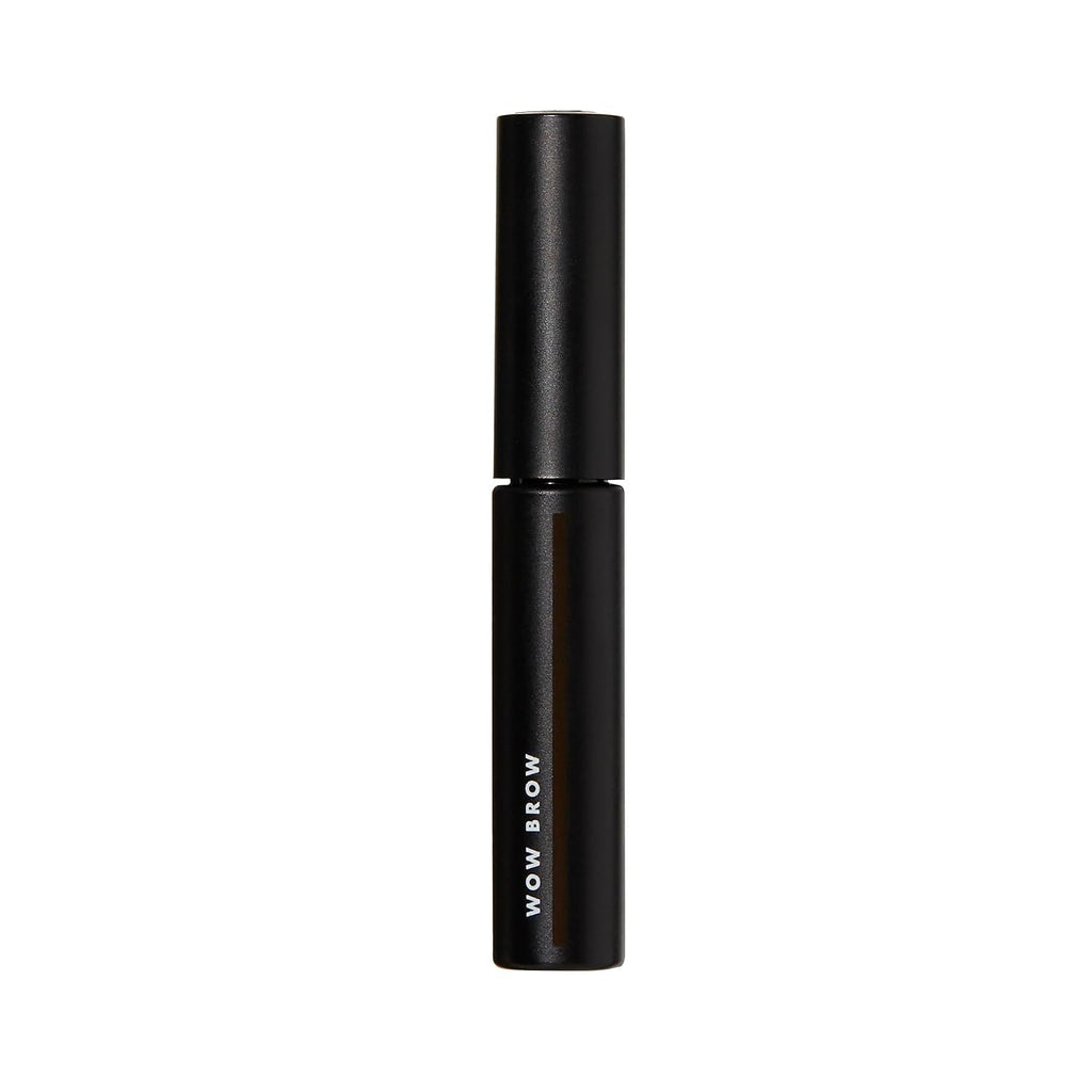 e.l.f. Wow Brow Gel. Volumizing. Buildable. Wax-Gel Hybrid. Creates Full. Voluminous-Looking Brows. Locks Brow Hairs In Place. Brunette