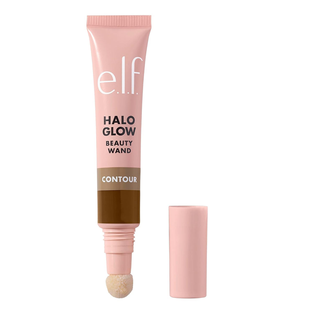 e.l.f. Halo Glow Contour Beauty Wand. Medium/Tan | Liquid Contour Wand For A Naturally Sculpted Look. Buildable Formula. Vegan & Cruelty-free