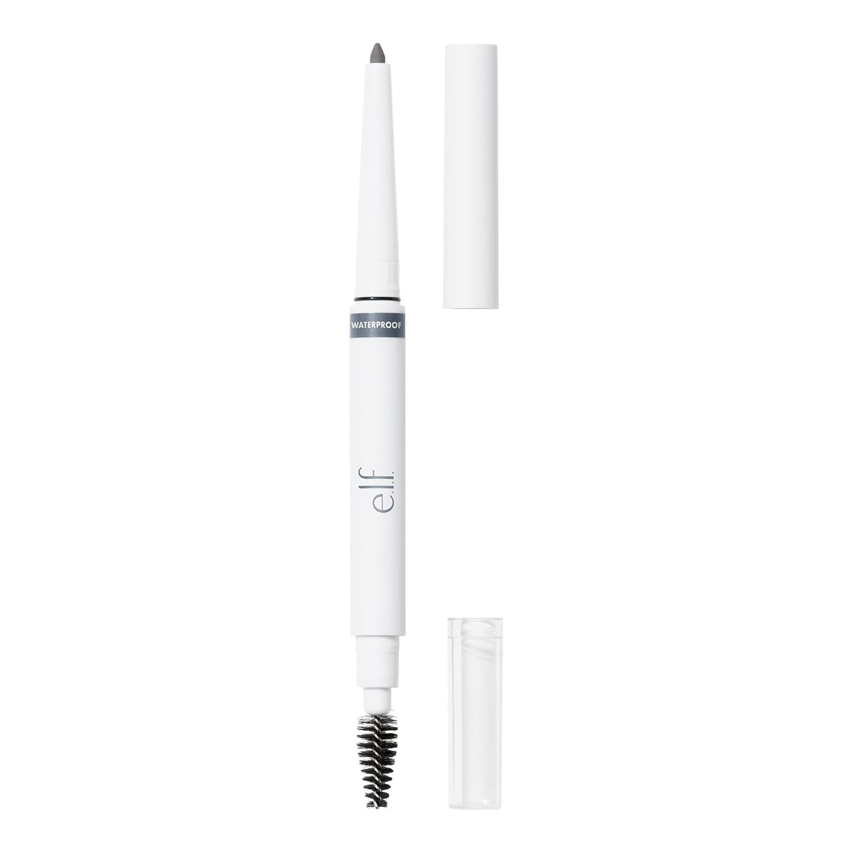 e.l.f. Instant Lift Waterproof Eyebrow Pencil. Grey | Dual-Ended with Precision Tip & Spoolie. Smudge-Resistant Formula for Natural. Long-Lasting Brows