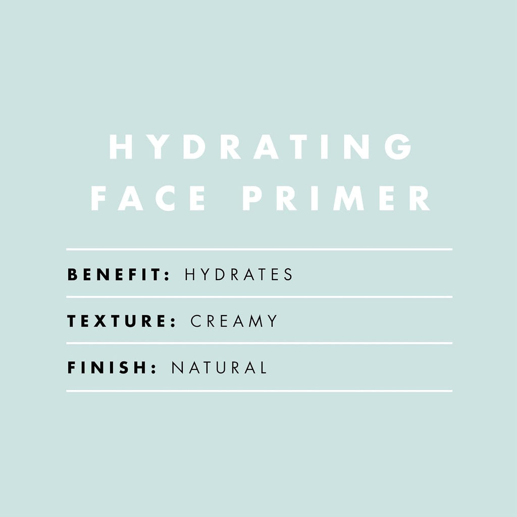 e.l.f. Hydrating Face Primer. Small | Moisturizing Makeup Base. Smooths Pores & Fine Lines. Long-Lasting Wear. Preps Skin for Foundation Application