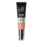 e.l.f. Camo CC Cream. SPF 30 Color-Correcting Medium-To-Full Coverage Face Foundation. Delivers An Airbrushed Finish. Vegan & Cruelty-Free. Light 250 W