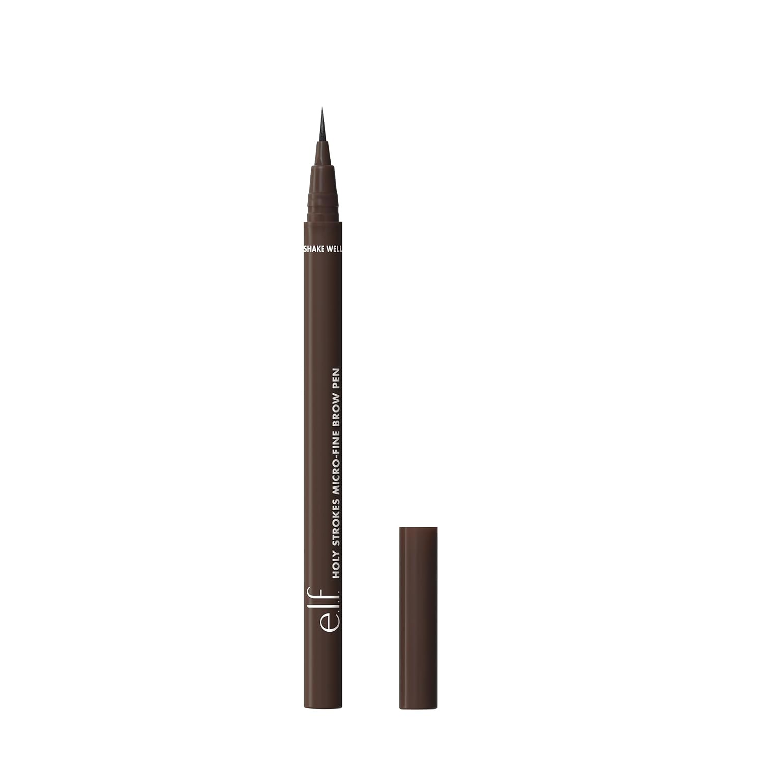 e.l.f. Holy Strokes Micro-Fine Brow Pen. Liquid Waterproof Eyebrow Makeup For Detailing & Adding Dimension. Vegan & Cruelty-Free. Taupe