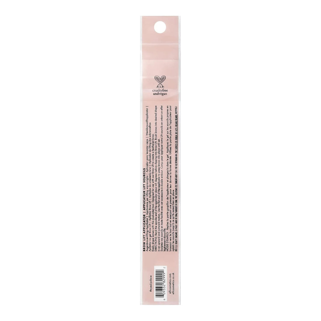 e.l.f. Brow Lift Applicator. Dual-Ended Eyebrow Brush For Grooming & Lifting Brows & Applying Brow Wax. Creates A Fluffy Feathered Look