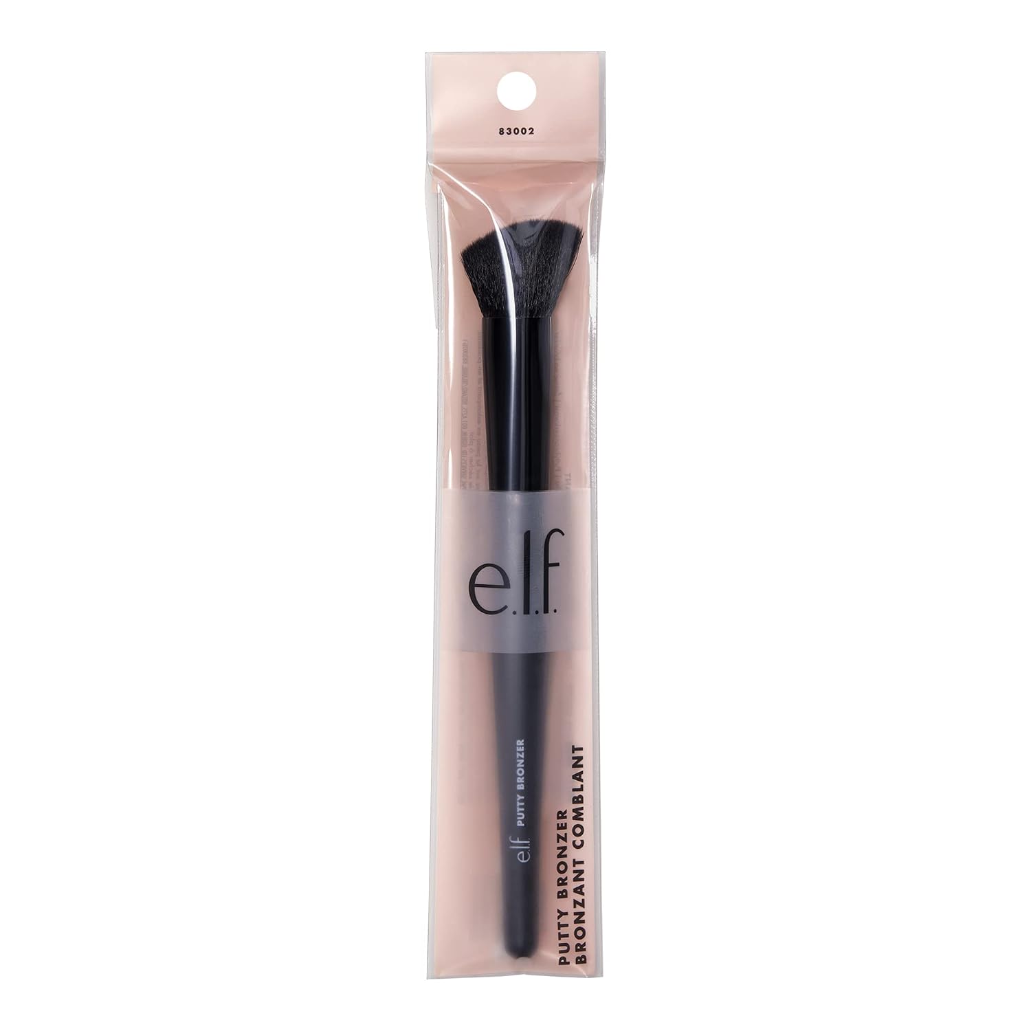 e.l.f. Putty Bronzer Brush. Angled Makeup Brush For Contour & Highlight. Made For The e.l.f. Putty Bronzer. Flawless Sanitary Application