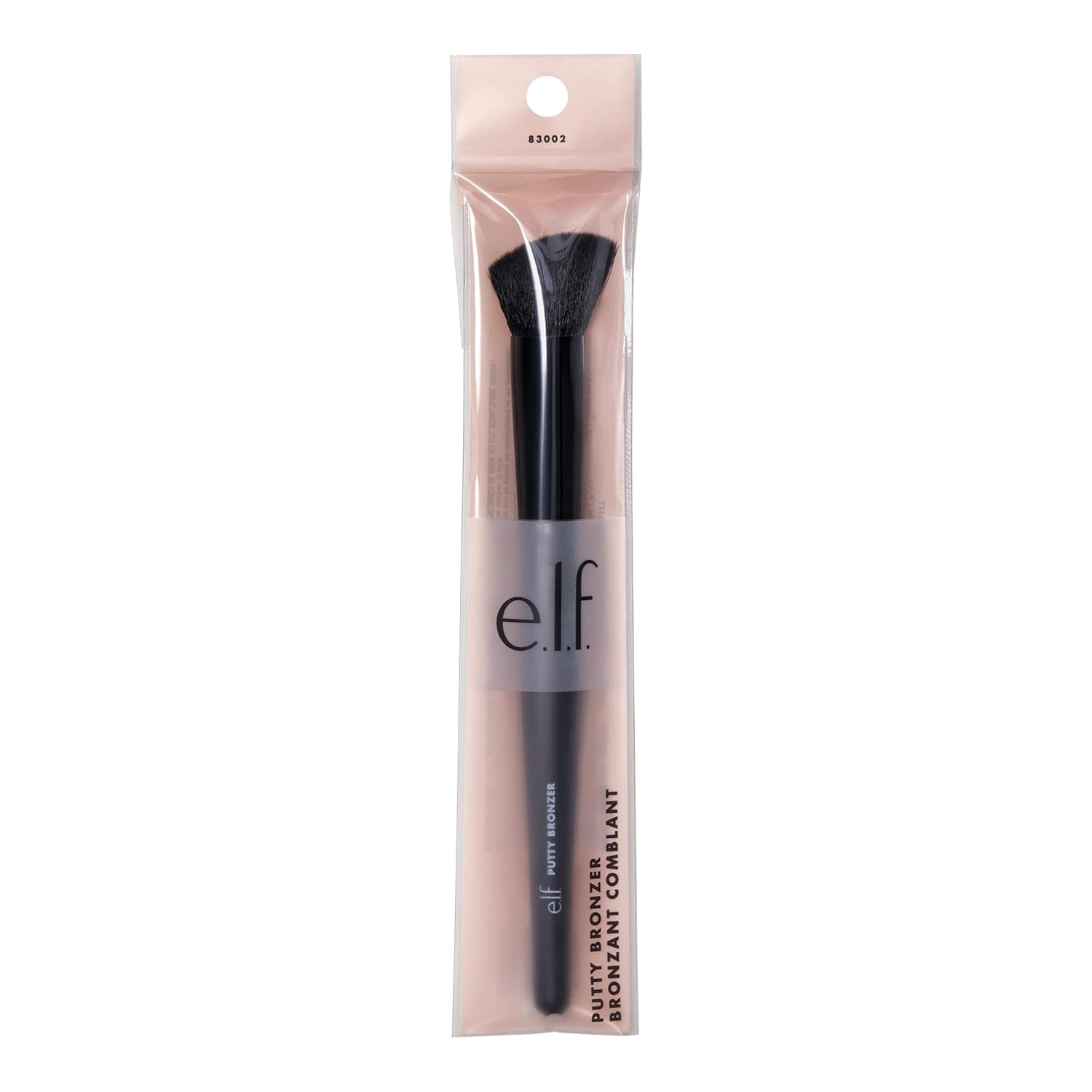 e.l.f. Putty Bronzer Brush. Angled Makeup Brush For Contour & Highlight. Made For The e.l.f. Putty Bronzer. Flawless Sanitary Application