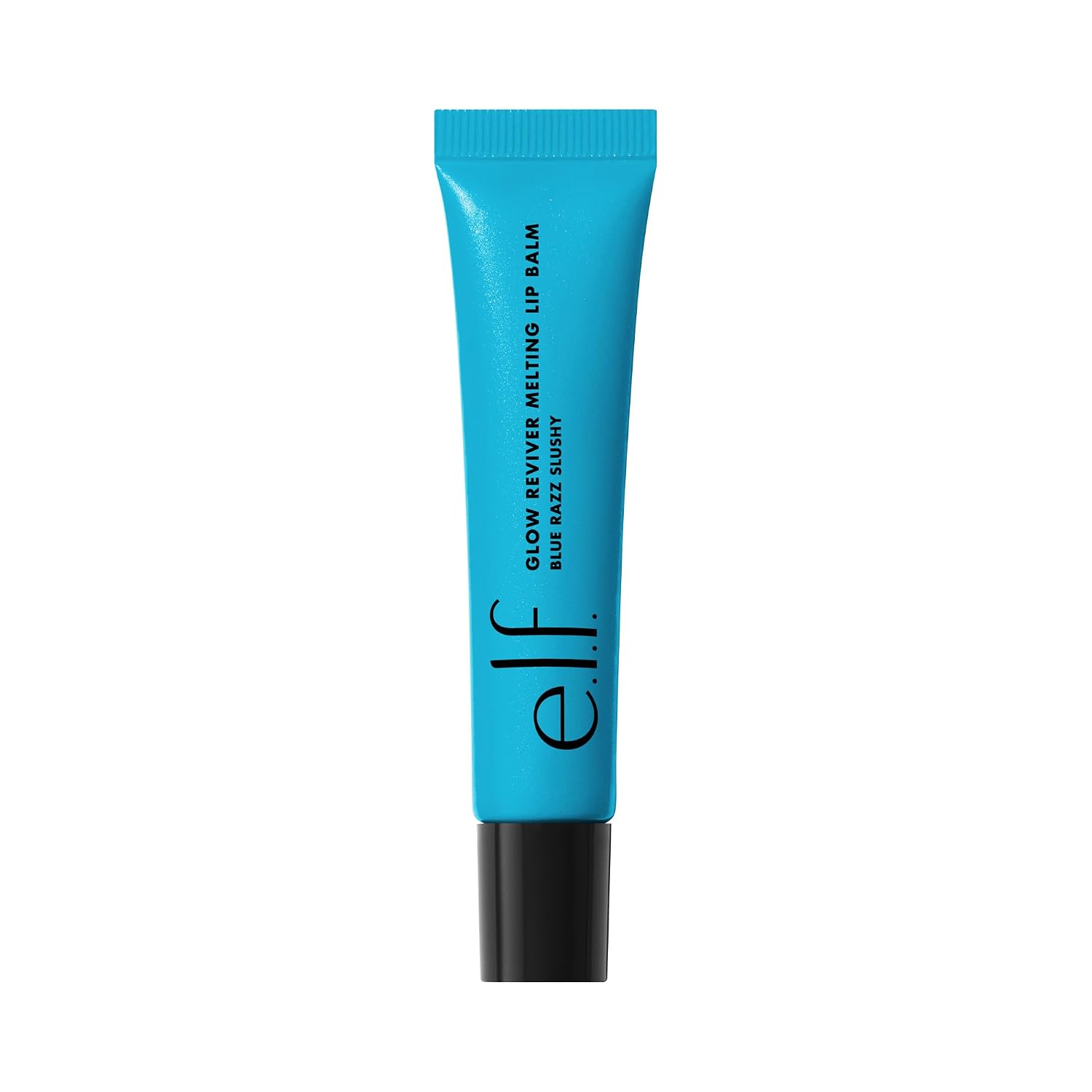 e.l.f. Glow Reviver Melting Lip Balm. Tinted. Blue Razz Slushy | Hydrating & Glossy. Buildable Sheer Color. Soft Texture with Hyaluronic Acid Blend & Nourishing Butters. Vegan & Cruelty-Free