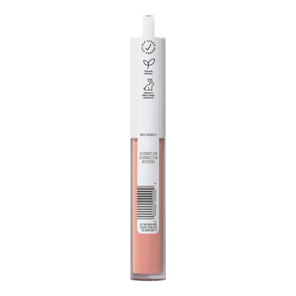 e.l.f. Lip Lacquer. Whisper Pink | Hydrating Lip Gloss. Non-Sticky Ultra-Shine with Vitamin A & E. Vegan & Cruelty-Free