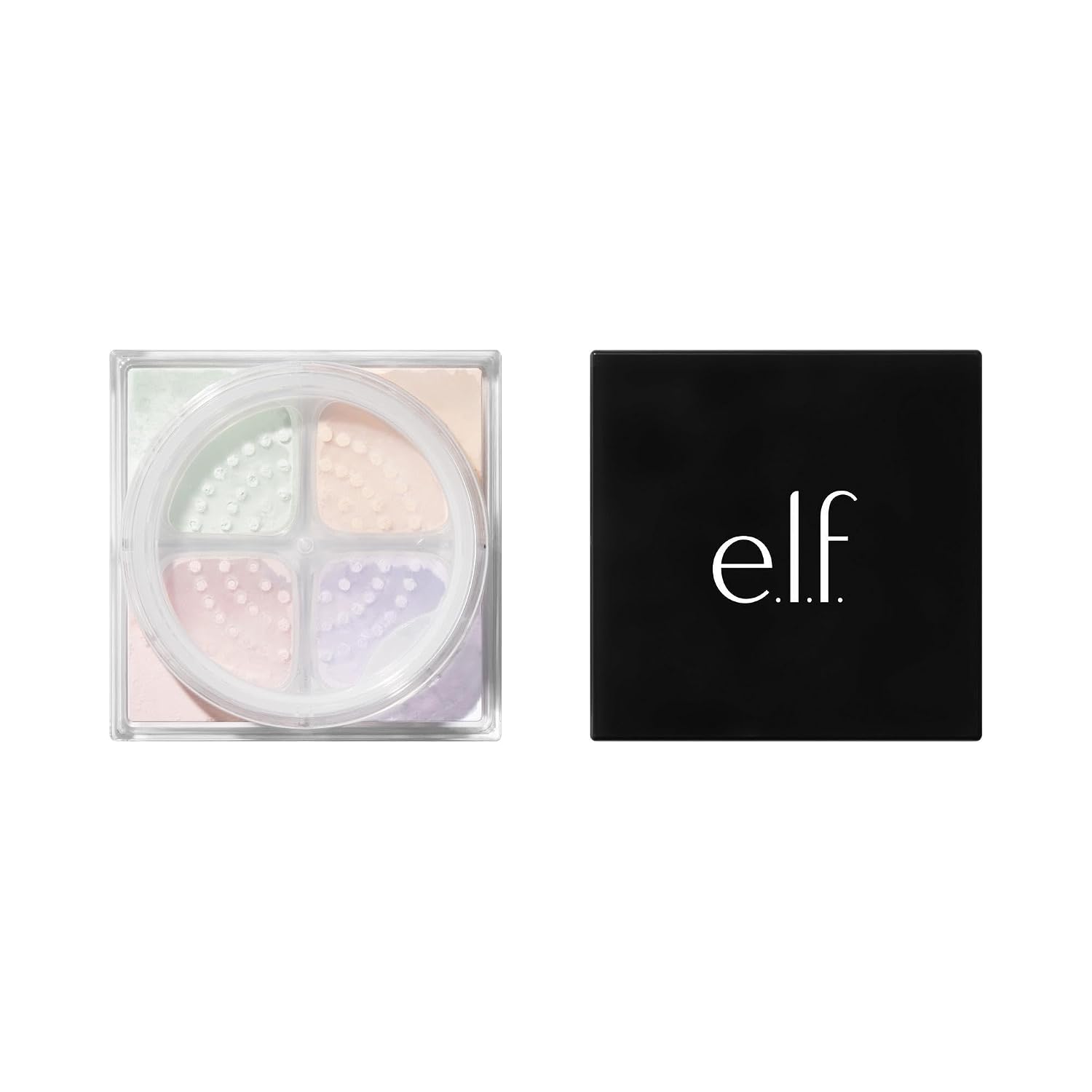 e.l.f. Set it Bright Powder Quad. Fair | Brightening Loose Setting Powder. Bakes. Blurs & Sets for Soft-Matte Radiance. Velvet Puff Included. Vegan & Cruelty-Free