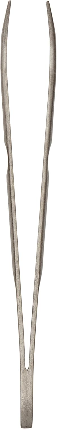 e.l.f. Slant Tweezer. Professional Quality Stainless Steel. Provides a Strong Grip. Removes Hairs Accurately. Shapes. Defines. Easy To Use. Ergonomically-Designed
