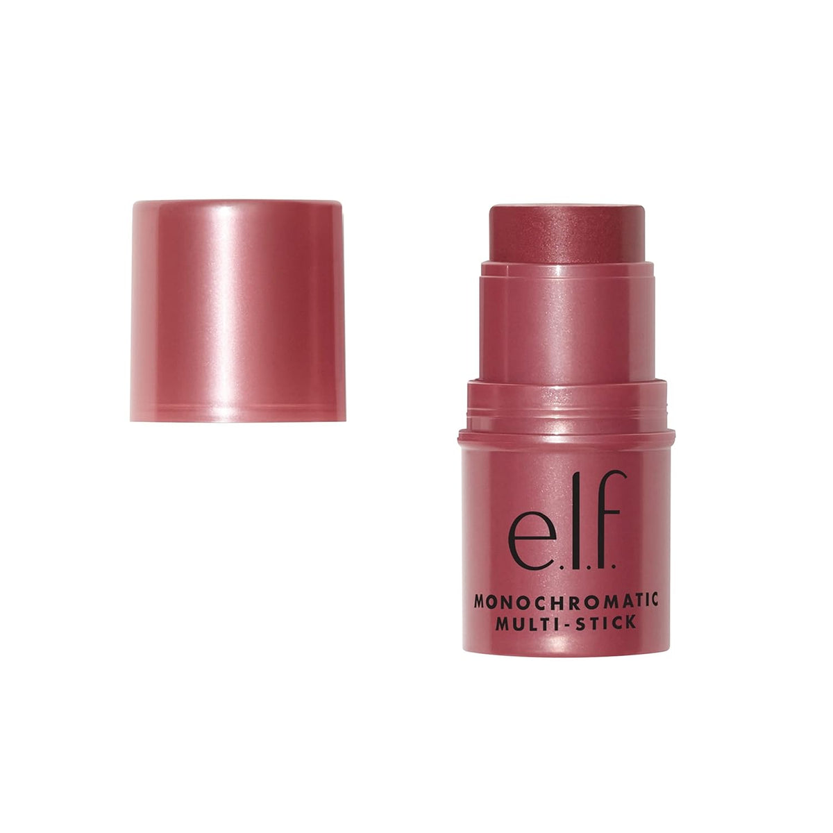 e.l.f.. Monochromatic Multi Stick. Creamy. Lightweight. Versatile. Luxurious. Adds Shimmer. Easy To Use On The Go. Blends Effortlessly. Sparkling Rose. 0.17 Oz