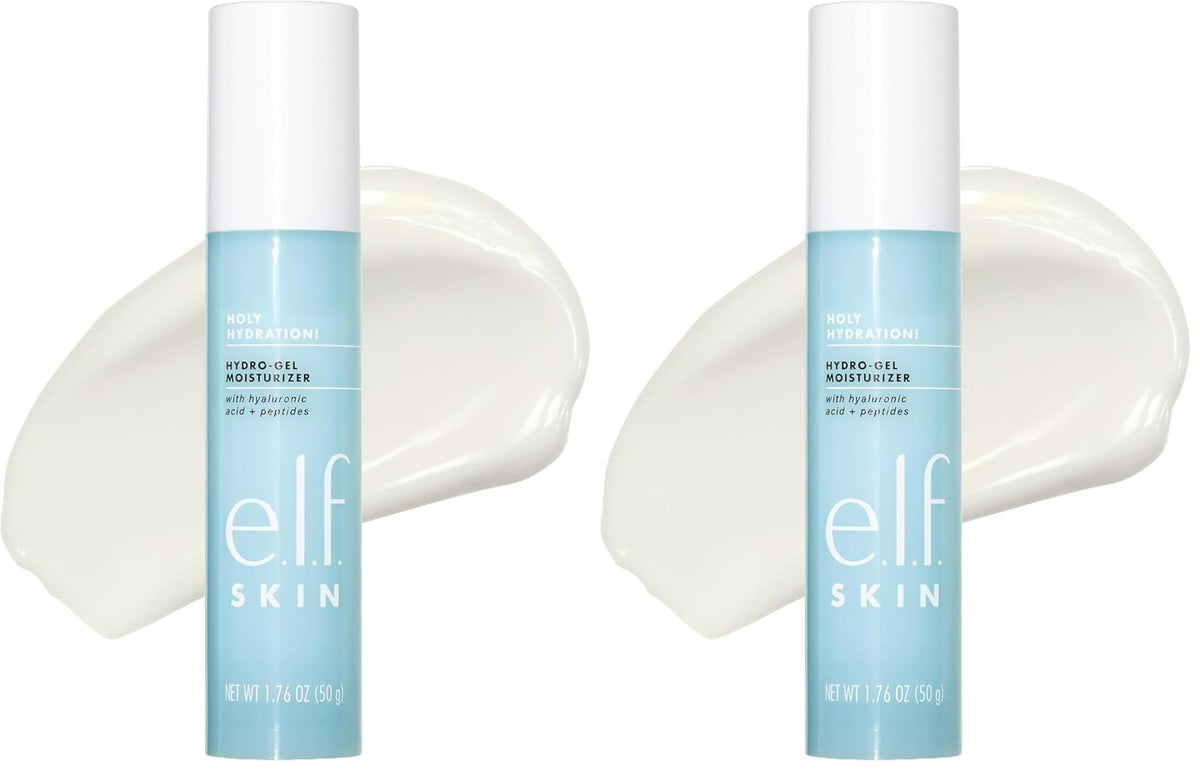 e.l.f. SKIN Holy Hydration! Hydro-Gel Moisturizer. Hydrates & Moisturizes Skin for a Plumped Up Complexion. Lightweight & Quick-Absorbing. 1.76 Oz