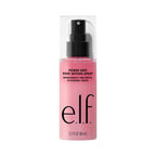 e.l.f. Power Grip Rosé Setting Spray. Bright & Glassy Finish. Pearl Powder | Niacinamide & Rose Water. Preps & Sets Makeup for Long-Lasting Wear. Non-Sticky & Non-Greasy Feel. Vegan & Cruelty-Free