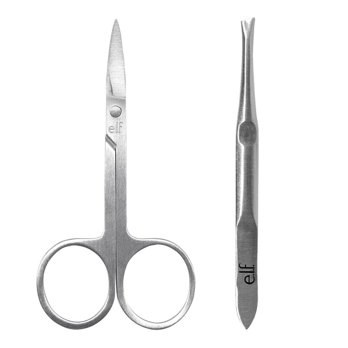 e.l.f. On Point Brow Kit. Duo Of Pro-quality Eyebrow Scissors & Tweezers For Shaping Eyebrows. Great For Precise Shaping. Vegan & Cruelty-Free