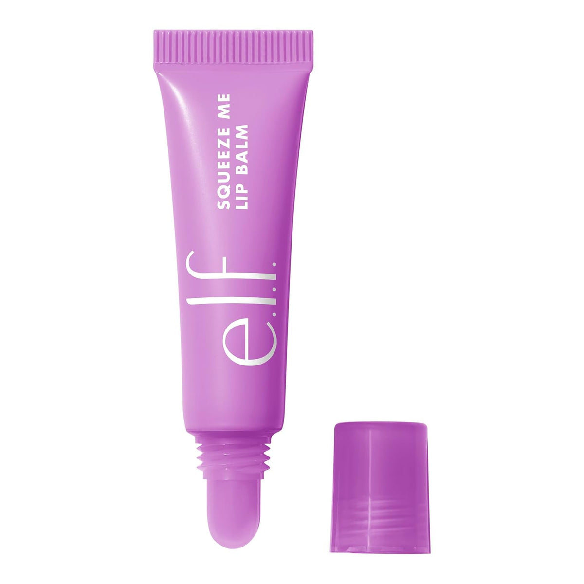 e.l.f. Squeeze Me Lip Balm. Grape | Moisturizing Lip Balm For A Sheer Tint Of Color. Infused With Hyaluronic Acid. Vegan & Cruelty-free