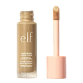 e.l.f. Halo Glow Liquid Filter. Hydrating Complexion Boost. 3.5 Medium | Soft Focus. Luminous Natural Glow for Face & Body. Infused with Hyaluronic Acid & Squalene. Vegan & Cruelty-Free
