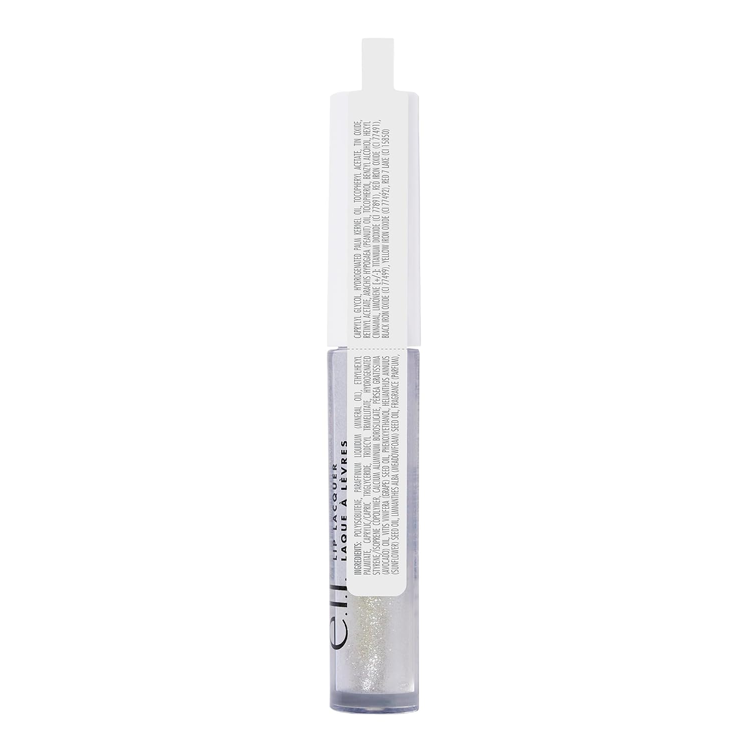 e.l.f. Lip Lacquer. Bubbles | Hydrating Lip Gloss. Non-Sticky Ultra-Shine with Vitamin A & E. Vegan & Cruelty-Free