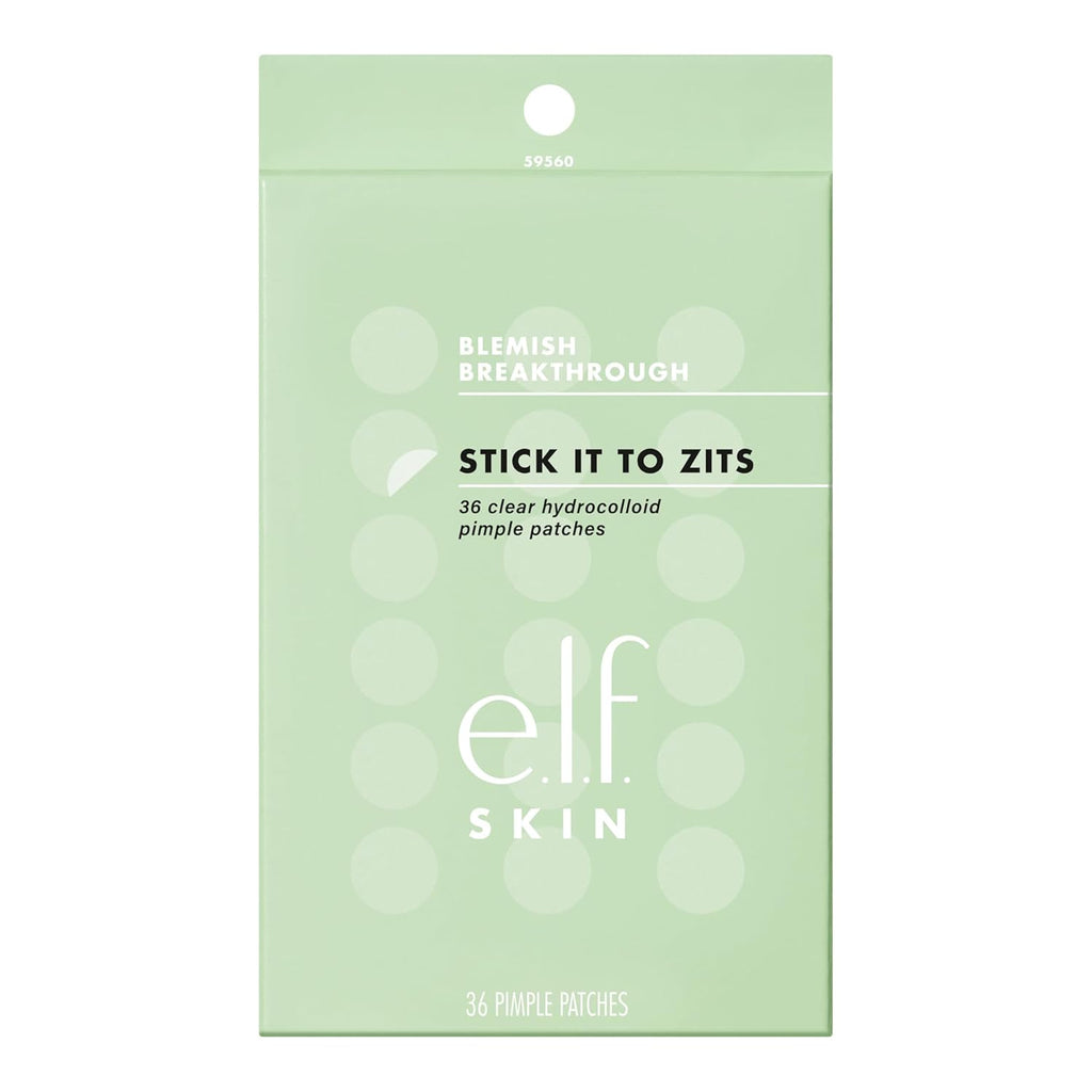 e.l.f. SKIN Blemish Breakthrough Stick It To Zits Pimple Patches | Helps Reduce The Look of Blemishes & Heal. Vegan & Cruelty-free. 36 Patches
