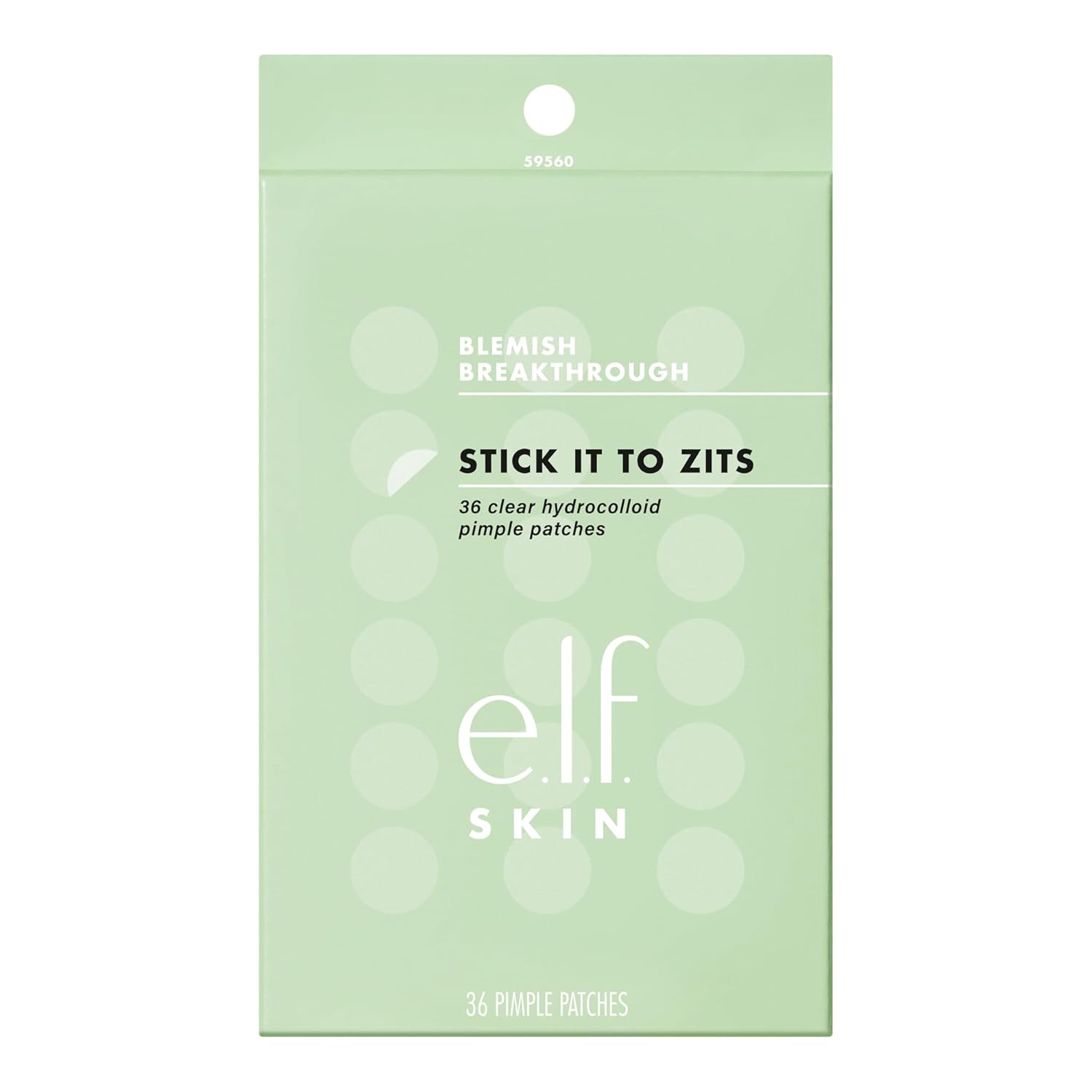 e.l.f. SKIN Blemish Breakthrough Stick It To Zits Pimple Patches | Helps Reduce The Look of Blemishes & Heal. Vegan & Cruelty-free. 36 Patches