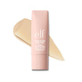 e.l.f. Halo Glow Skin Tint SPF 50. Hydrating & Tinted. 5 Light Warm | Lightweight Buildable Coverage. Dewy. Hydrated Finish. Broad-Spectrum SPF 50. Zinc Oxide & Niacinamide. Vegan & Cruelty-Free
