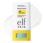 e.l.f. SKIN Suntouchable Invisi-Stick Face Sunscreen SPF 50. Clear. Lightweight with Sunflower Seed Oil. Vegan & Cruelty-Free