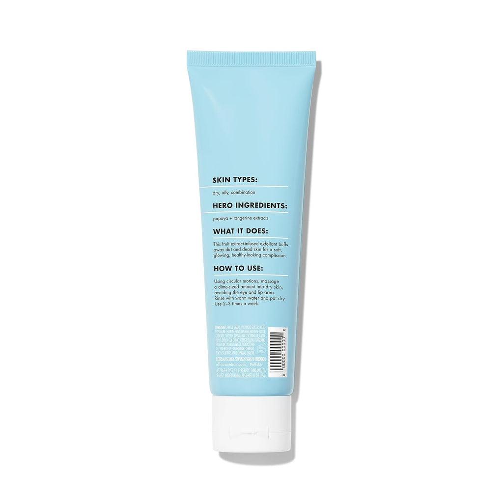 e.l.f. SKIN Holy Hydration! Gentle Peeling Exfoliant. Cleanser. Effective. Easy to Apply. Peels Away Dead Skin. Removes Dirt. Ideal for All Skin Types