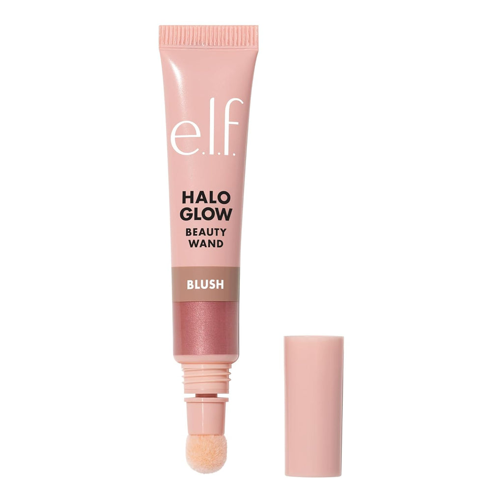 e.l.f. Halo Glow Blush Beauty Wand. Pink-Me-Up | Liquid Blush Wand For Radiant. Flushed Cheeks. Infused With Squalane. Vegan & Cruelty-free