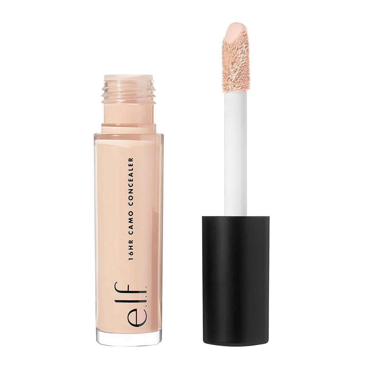 e.l.f. 16HR Camo Concealer. Full Coverage. Matte Finish Under-Eye & Blemish Corrector. Hydrating Formula. 16-Hour Crease-Resistant Wear. Medium Golden