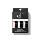 e.l.f. Cosmetics Putty Primer Trio. Includes Poreless Putty. Matte Putty & Luminous Putty. Travel Size. 0.14 Oz (4g) Each. 0.14 ounces