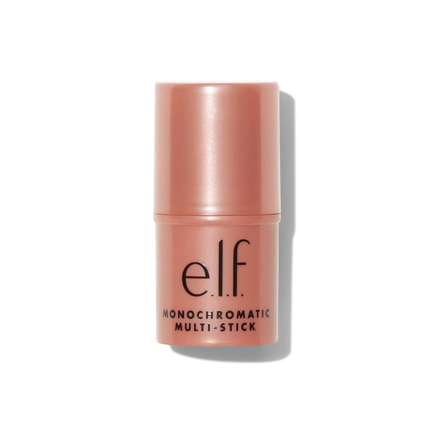 e.l.f. Monochromatic Multi Stick. Cream-to-Powder. Bronzed Cherry | Creamy & Blendable for Eyes. Lips & Cheeks. Adds Shimmer. Lightweight Buildable Finish. Travel-Friendly. Vegan & Cruelty-Free