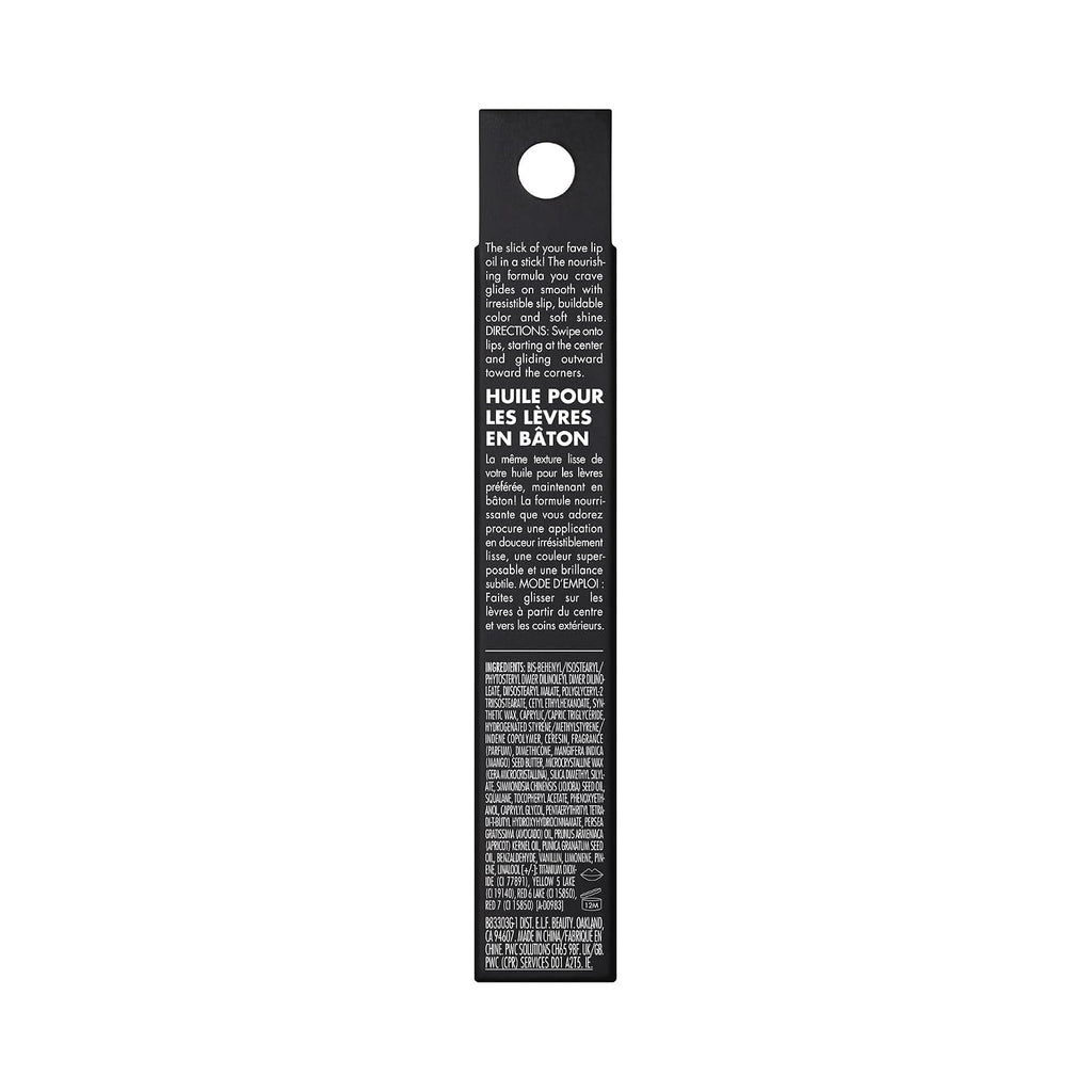 e.l.f. Glow Reviver Lip Oil Stick. Pink-Me Energy | Tinted. Non-Sticky & Hydrating For A Soft-Shine Finish. Vegan & Cruelty-Free