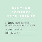e.l.f. Blemish Control Face Primer. Soothing & Hydrating Makeup Primer For Fighting Blemishes. Grips Makeup To Last. Vegan & Cruelty-free. Large