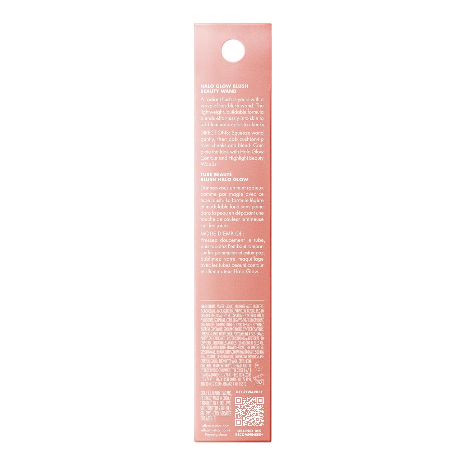 e.l.f. Halo Glow Blush Beauty Wand. Pink-Me-Up | Liquid Blush Wand For Radiant. Flushed Cheeks. Infused With Squalane. Vegan & Cruelty-free