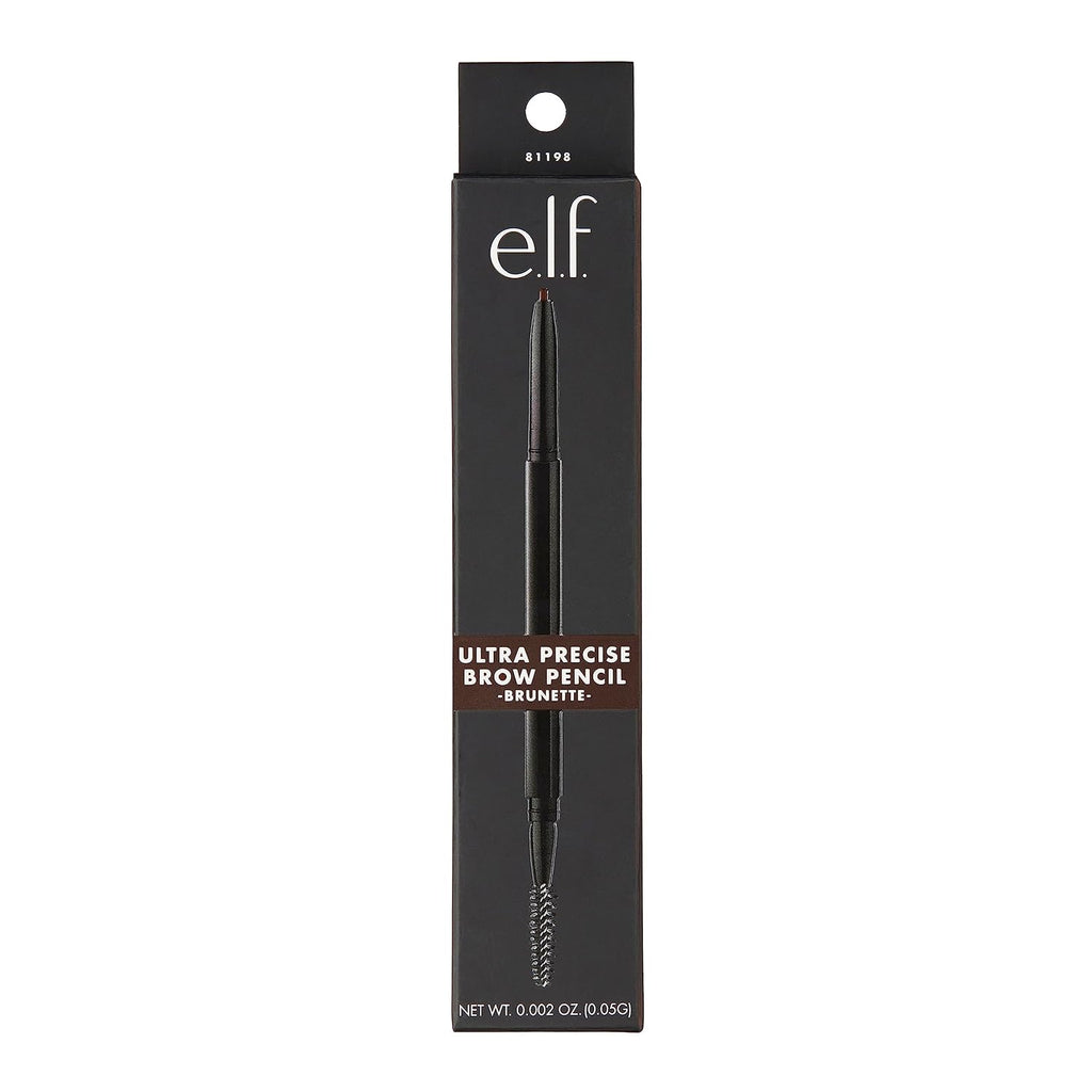 e.l.f. Ultra Precise Brow Pencil. Dual-Ended. Ultra Fine Tip Defines & Fills Eyebrows. Creamy Formula. Vegan & Cruelty-Free. Brunette