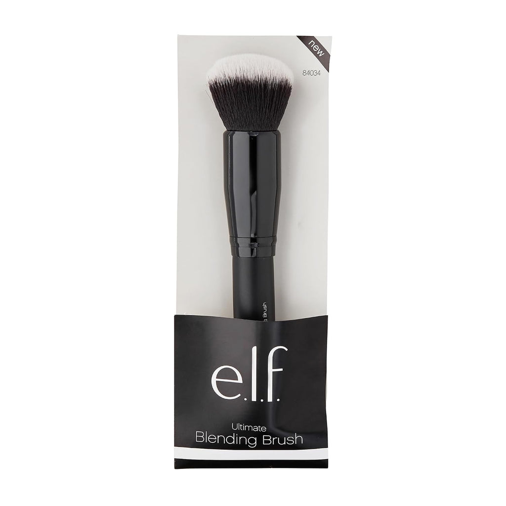e.l.f. Ultimate Blending Brush. Dome-Shaped Makeup Tool For Applying & Blending Foundation. Bronzer & Blush. Made With Vegan. Cruelty-Free Bristles