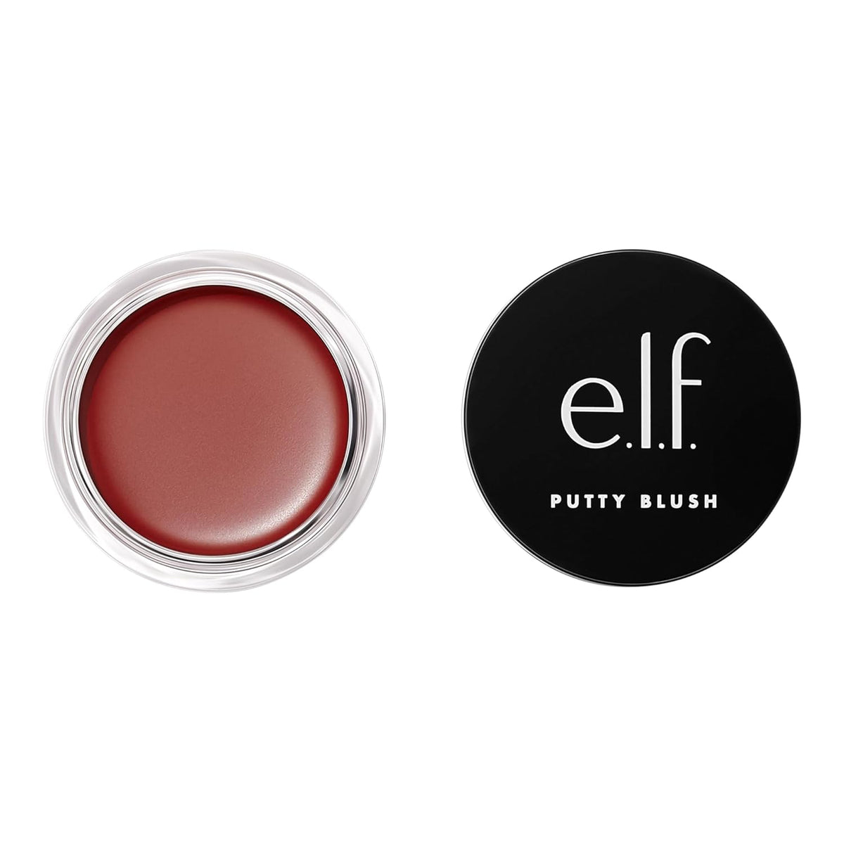 e.l.f. Putty Blush. Creamy & Ultra Pigmented Formula. Infused with Argan Oil & Vitamin E. Tahiti. 0.35 Oz (10g)