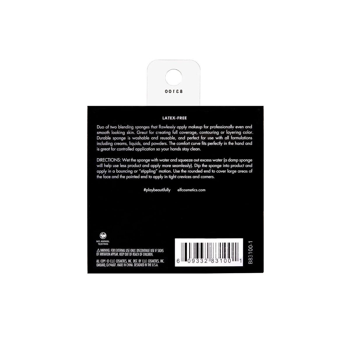 e.l.f. Blending Sponge Duo. Multi-Sided Makeup Sponges For Easy Blending Of Concealer. Foundation. Contour & more. Vegan & Cruelty-Free