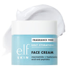 e.l.f. SKIN Holy Hydration! Face Cream with Hyaluronic Acid. Fragrance Free. Niacinamide & Peptides. Nourishing Moisturizer. Vegan & Cruelty-Free